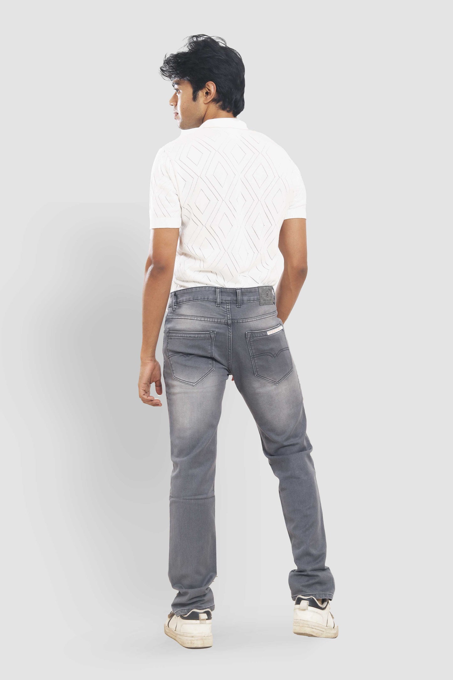 Light Grey Slim Fit Jeans 1632D199 PJD-199 5545