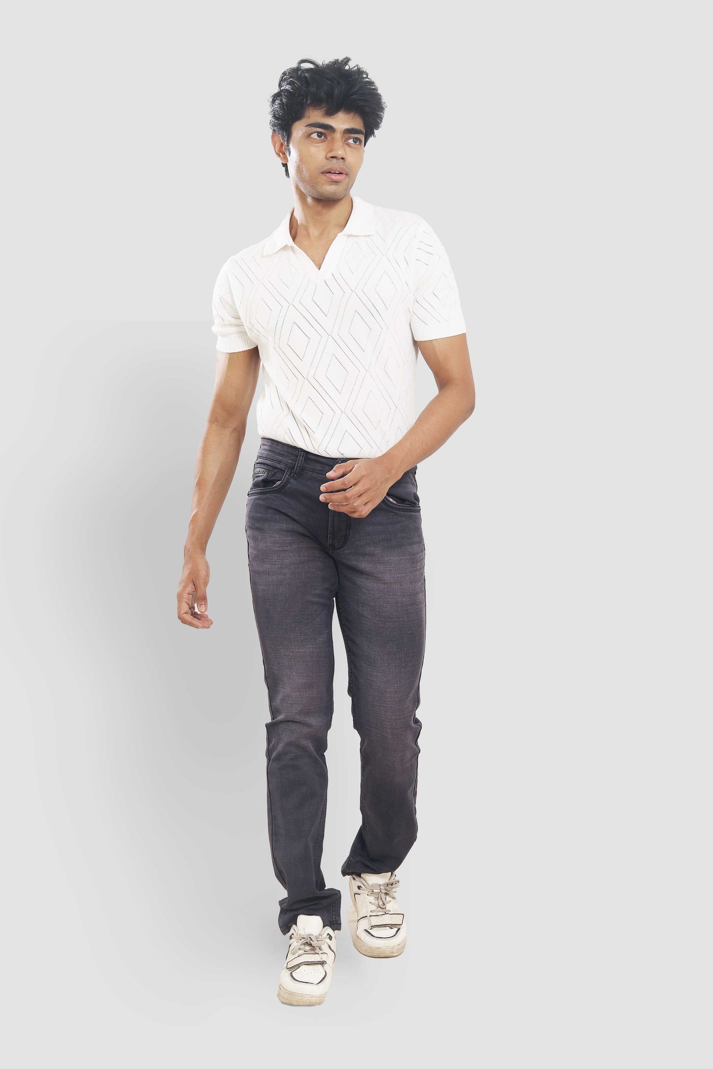 Light Grey Slim Fit Jeans DX32D200 PJD-200 5558