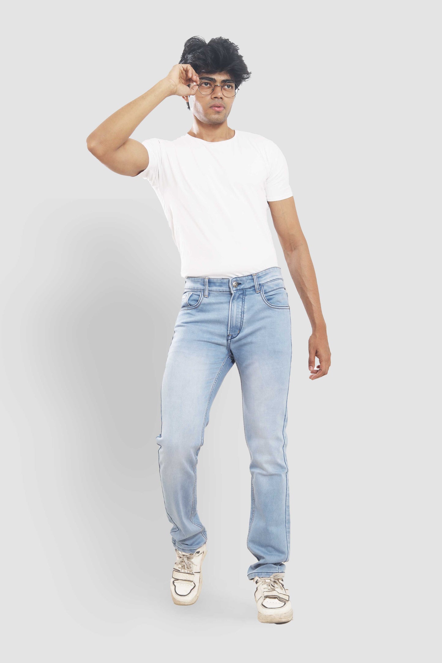 Light Blue Clean Look Slim Fit Jeans 2532D202 PJD-202 5583