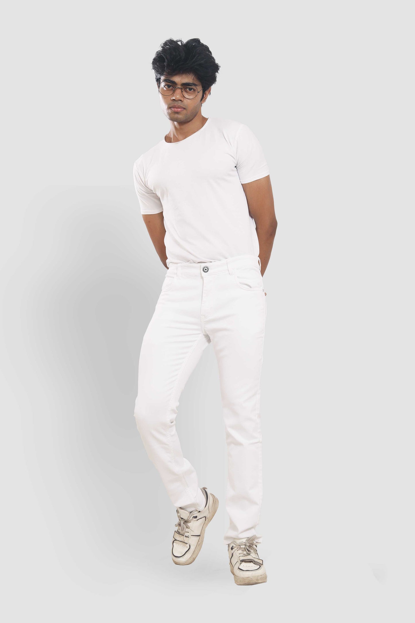 White Slim Fit Jeans WH32PJ129 PJD-129 5625