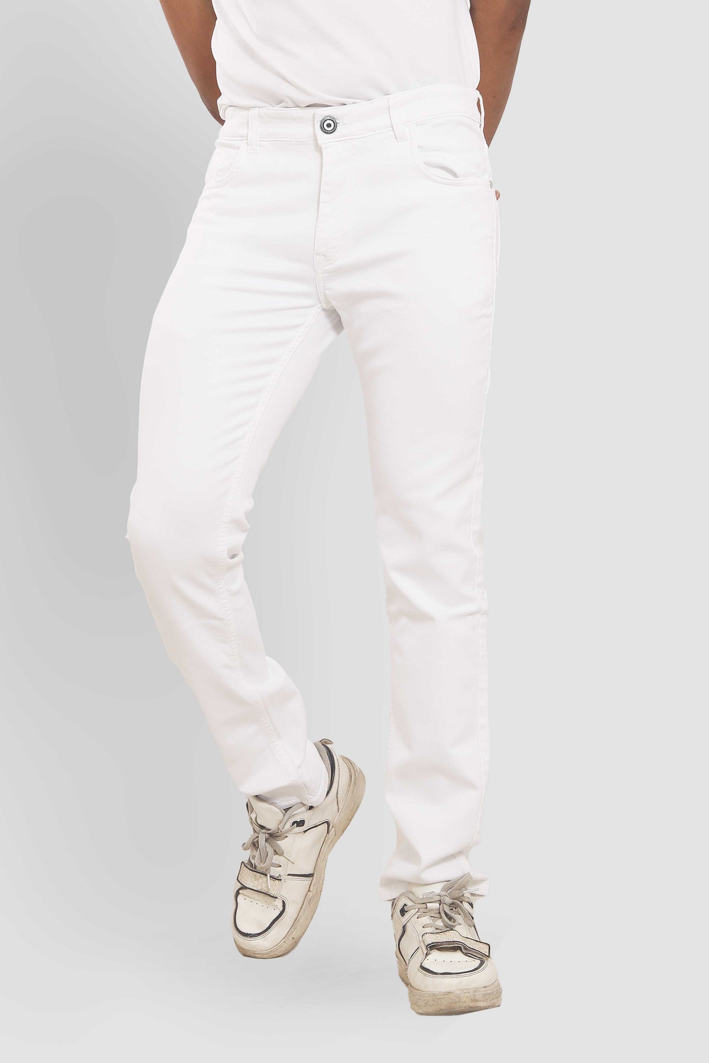 White Slim Fit Jeans WH32PJ129 PJD-129 5625