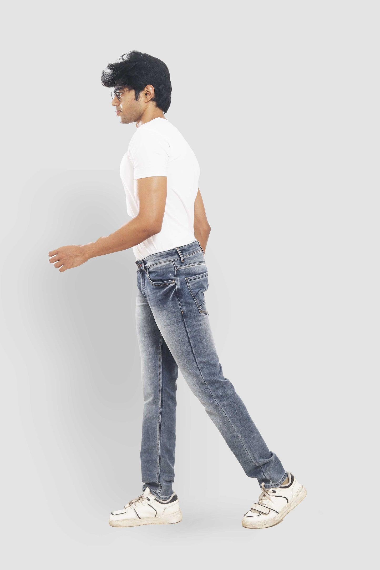 Light Wash Slim Fit Jeans 0131D197 PJD-197 5700