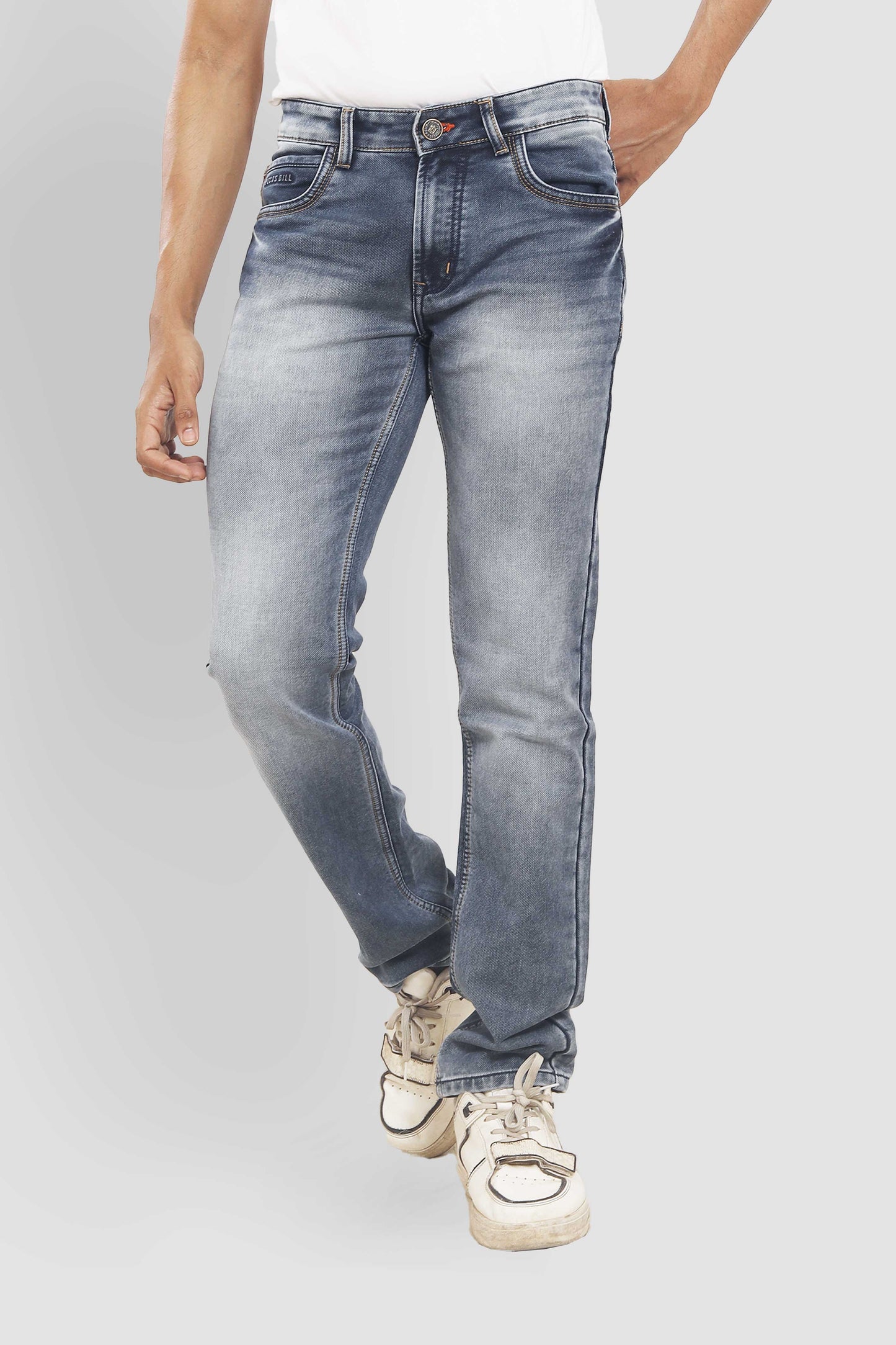 Light Wash Slim Fit Jeans 0131D197 PJD-197 5700