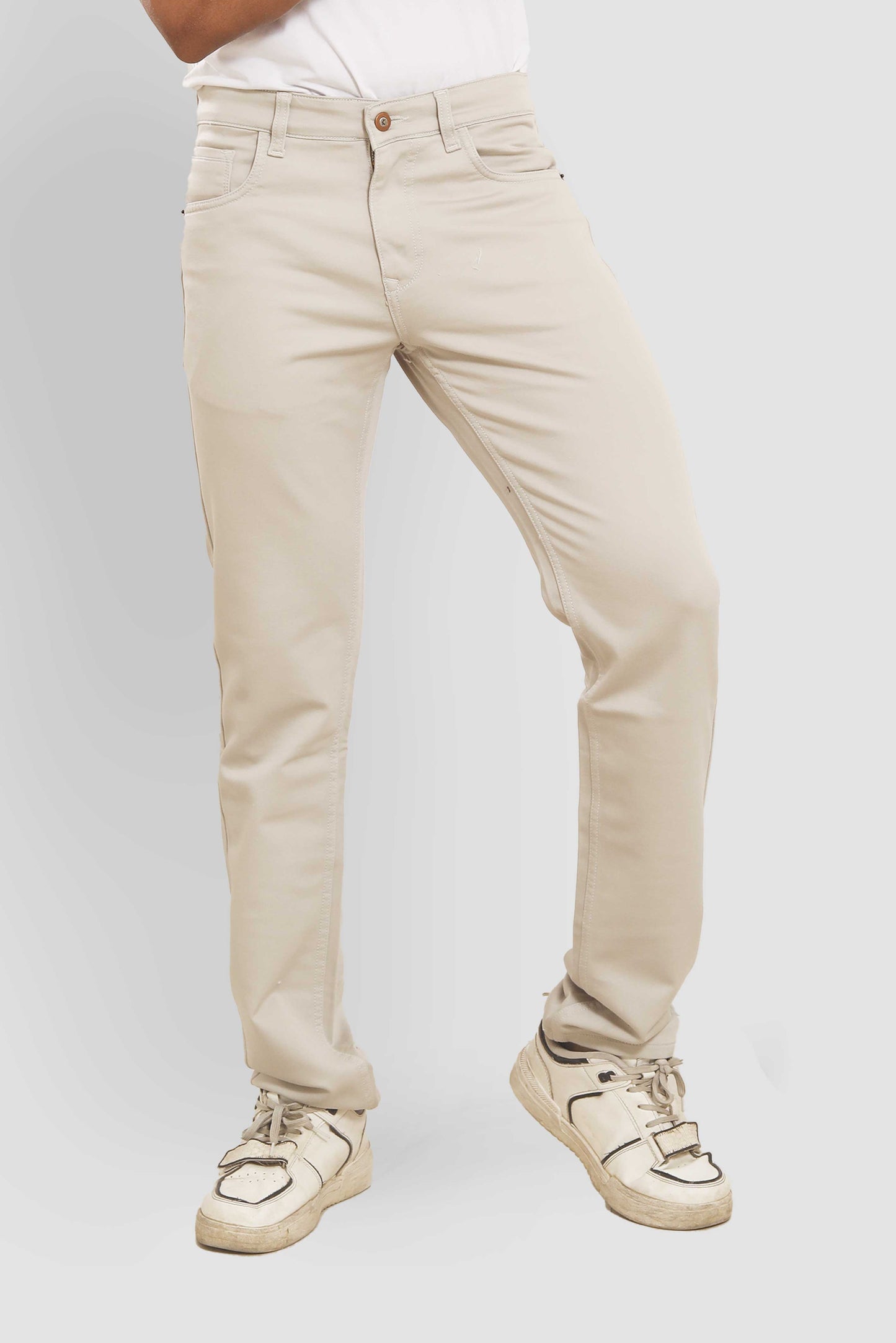 Beige Slim Fit Denims 1032C101 PJC-101 5718