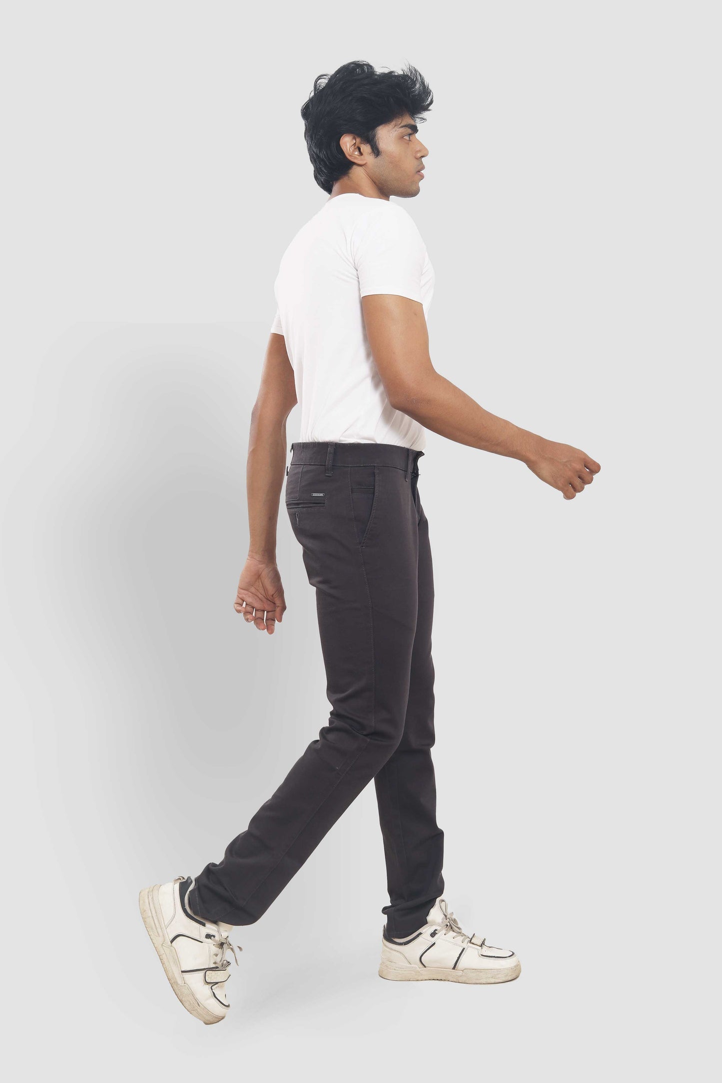 Dark Grey Casual Pants 01632B320 PB-320 5808