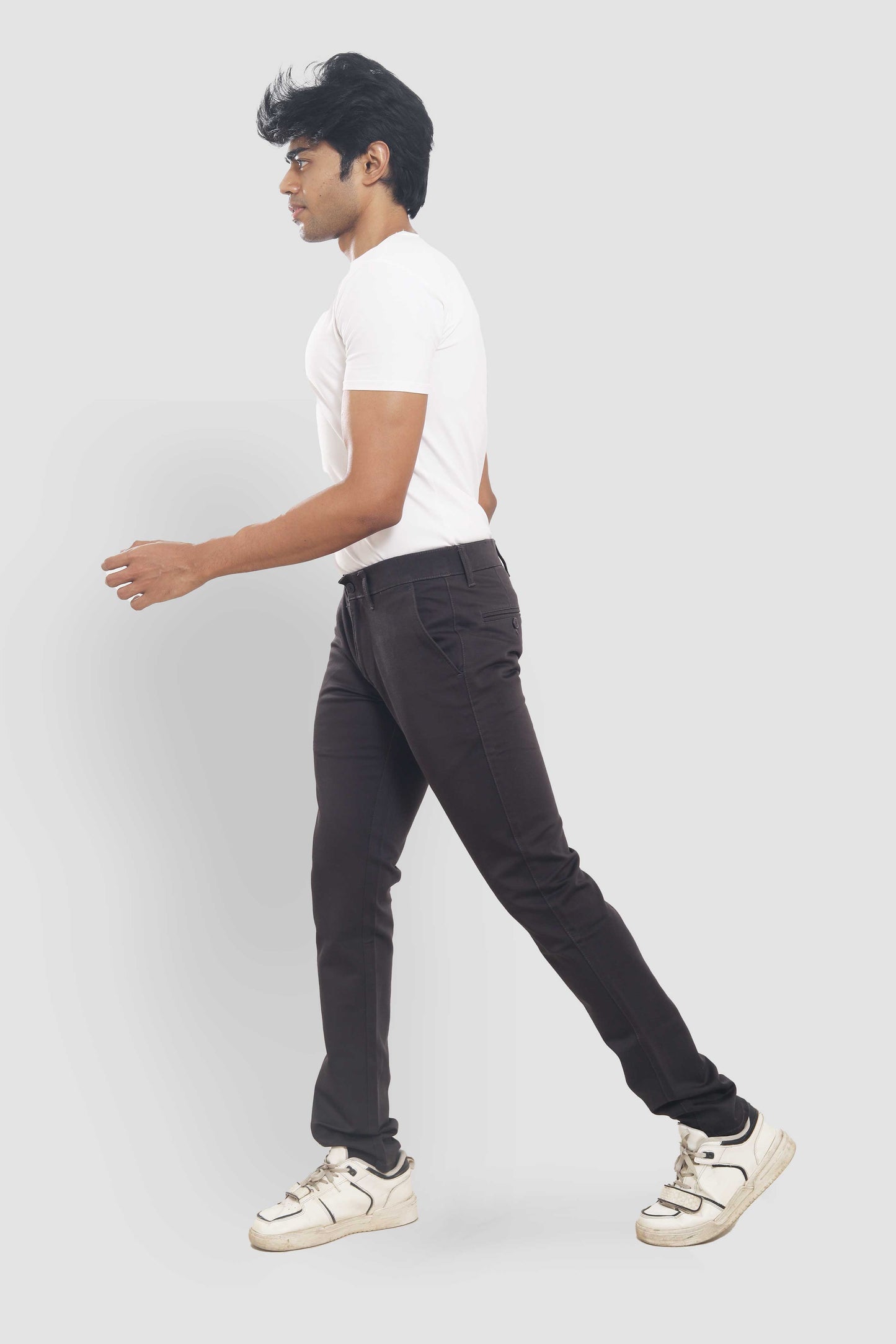Dark Grey Casual Pants 01632B320 PB-320 5808