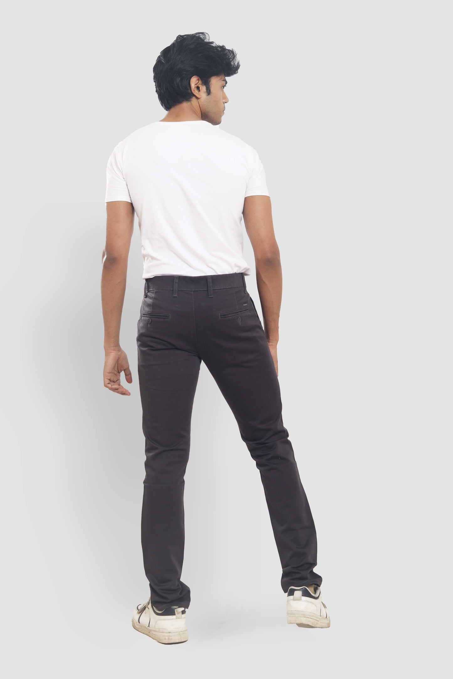 Dark Grey Casual Pants 01632B320 PB-320 5808